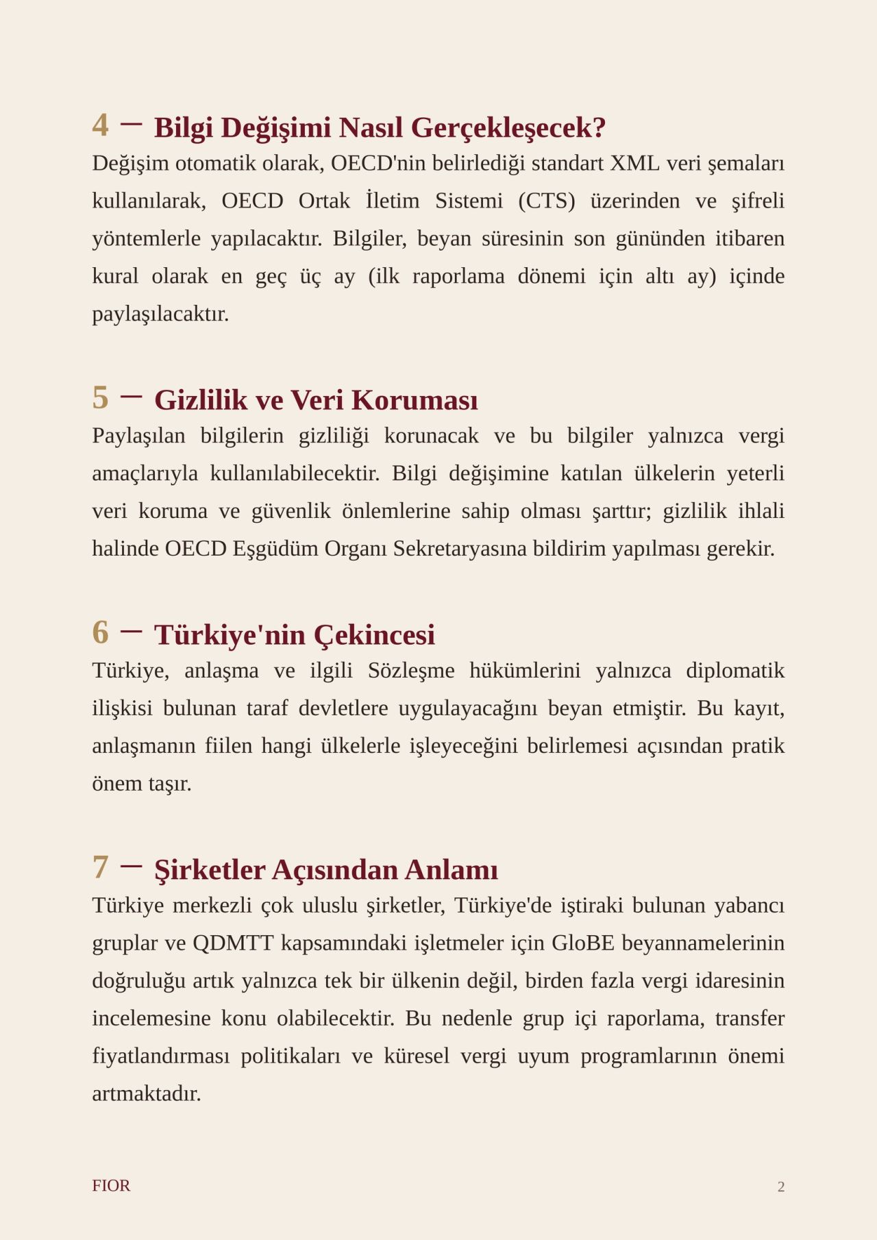 Türkiye GloBE Bilgi Değişimi Anlaşmasını İmzaladı görseli 2